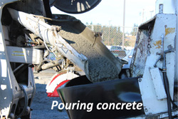 Pouring Concrete